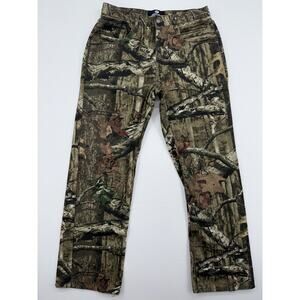 Realtree Camo Pants Men 32x32 Mossyoak Breakup Infinity Cotton Denim Camouflage